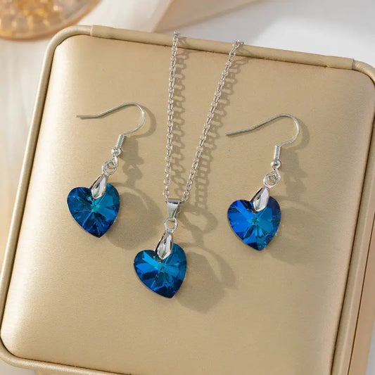 Lenora Caerwyn Jewelry Set | White Gold