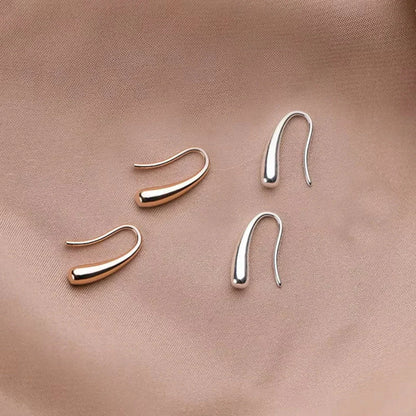 Antique Drop Gold & Silver Earrings | White Gold