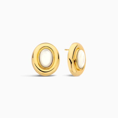 Giselle Pearl Earrings | White Gold