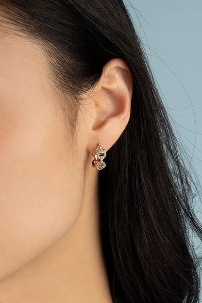 Isla Marina Earring | White Gold