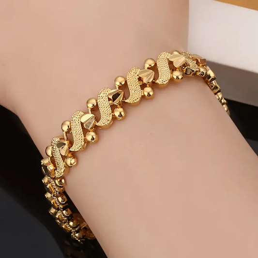 Bright Gold Bracelet  | Gold 18k
